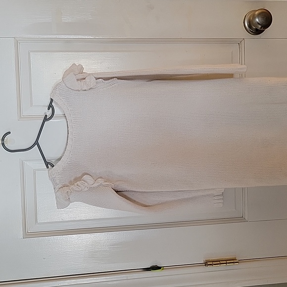 Carters off white Size 7 sweater dress - Picture 4 of 4